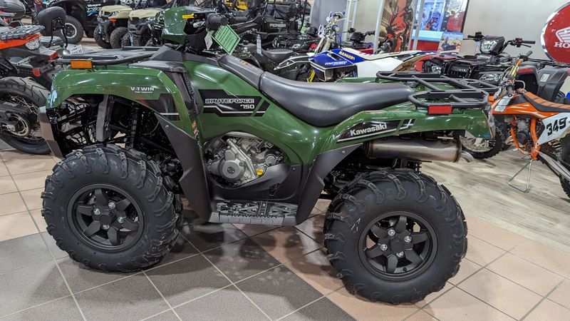 2024 Kawasaki BRUTE FORCE 750 TIMBERLINE GREENImage 4