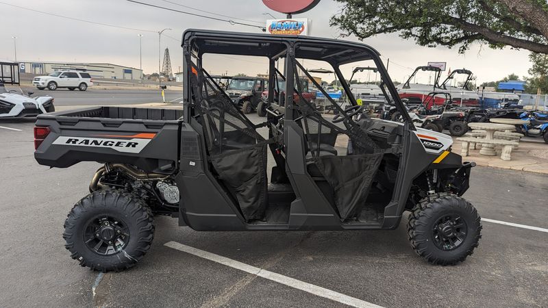 2025 Polaris RANGER CREW 1000 PREMIUM WHITE LIGHTNINGImage 1