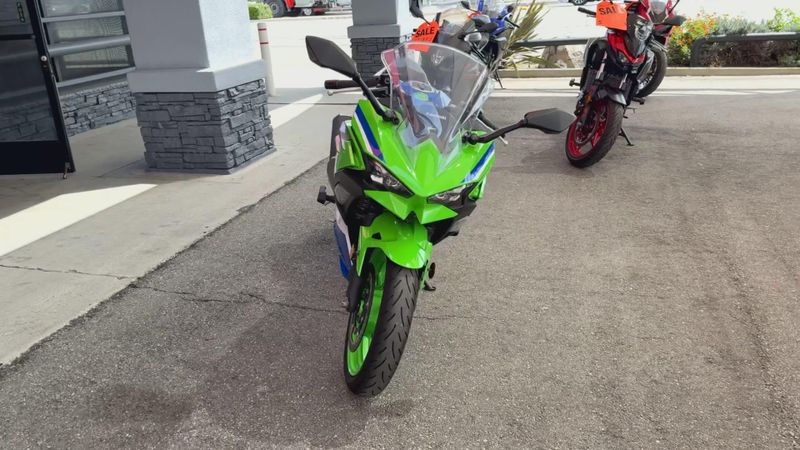 Used 2024 Kawasaki Ninja 500 40TH ANNIV. Image 7