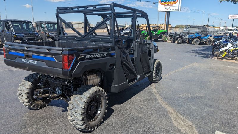 2024 POLARIS RGR CREW XP 1000 PREM  AZURE CRYSTAL MET in a AZURE CRYSTAL exterior color. Family PowerSports (877) 886-1997 familypowersports.com 