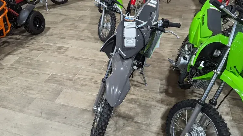 2024 Kawasaki KLX110R L BATTLE GRAY Image 6