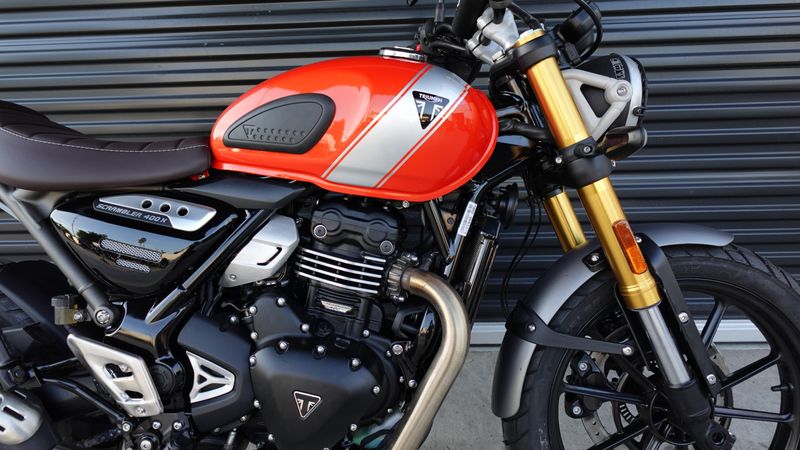 New 2026 Triumph Scrambler 400 X 