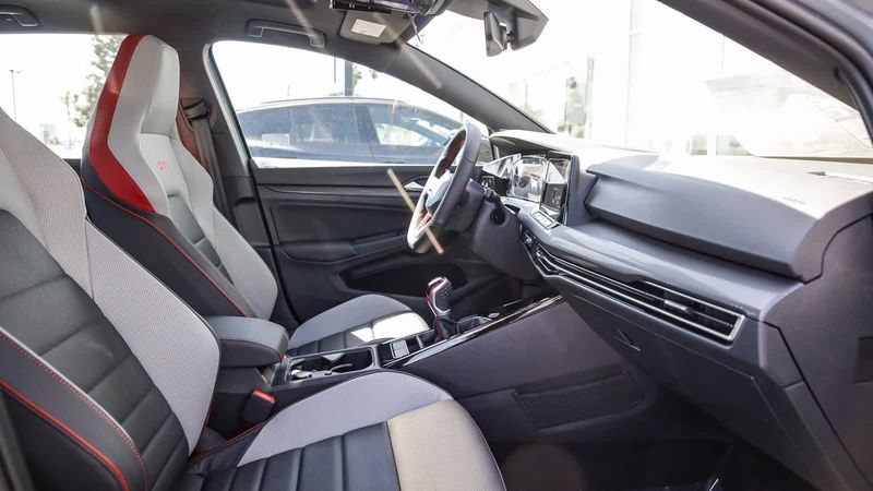 2024 Volkswagen Golf GTI 380 SE in a Black exterior color. BEACH BLVD OF CARS beachblvdofcars.com 