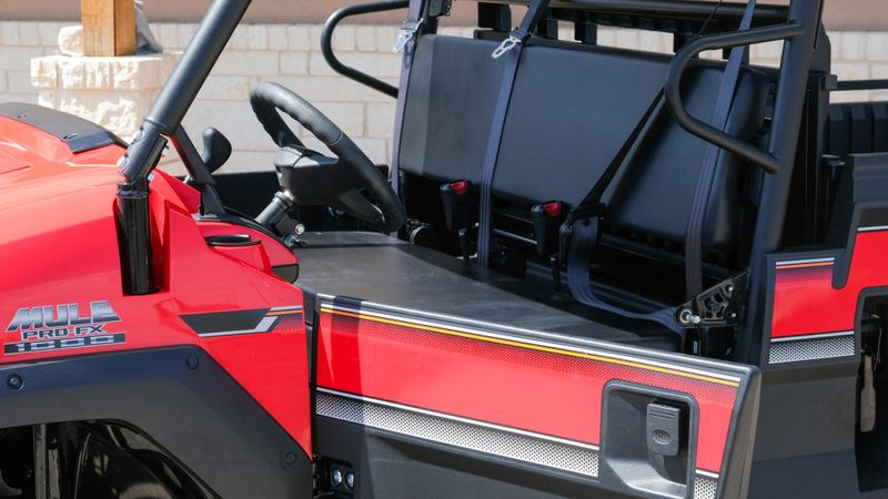 2025 Kawasaki MULE PROFX 1000 HD EDITION FIRECRACKER REDImage 12