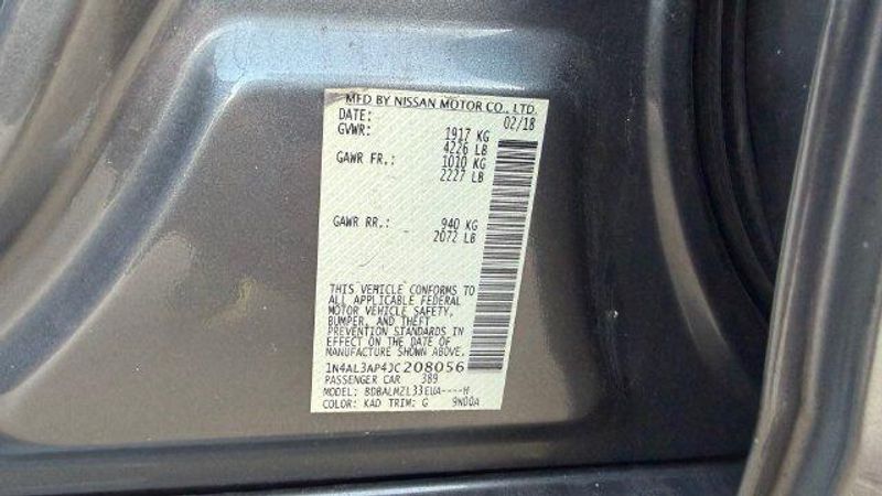 Used 2018 Nissan Altima 2.5 SVImage 13