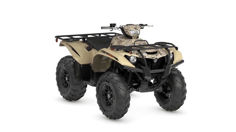 NEW 2026 YAMAHA KODIAK 700 EPS  in a FALL BEIGE WITH REALTREE EDGE exterior color. Family PowerSports (877) 886-1997 familypowersports.com