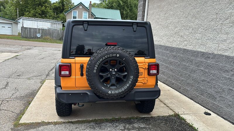 Used 2021 Jeep Wrangler Unlimited WillysImage 4