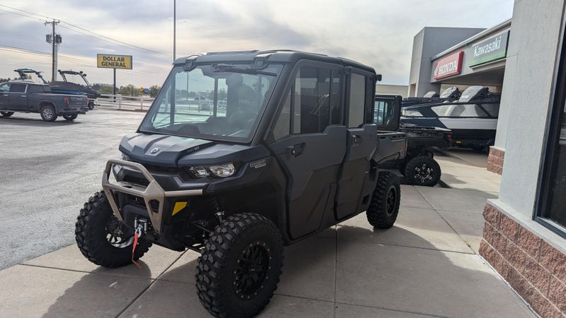 2025 Can-Am DEFENDER MAX LIMITED CAB HD10 DUSTY NAVYImage 3