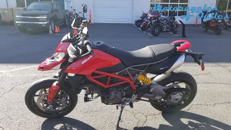 2022 Ducati Hypermotard 950  in a Red exterior color. Motorcycles of Dulles 571.934.4450 motorcyclesofdulles.com 