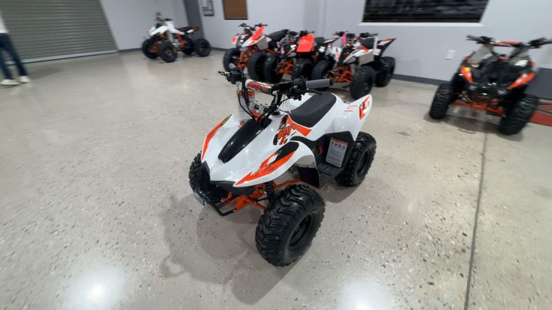 New 2026 Kayo STORM 70  in a WHITE exterior color. Victorville Del Amo Motorsports 760-241-7387 delamomotorsportsofvictorville.com 