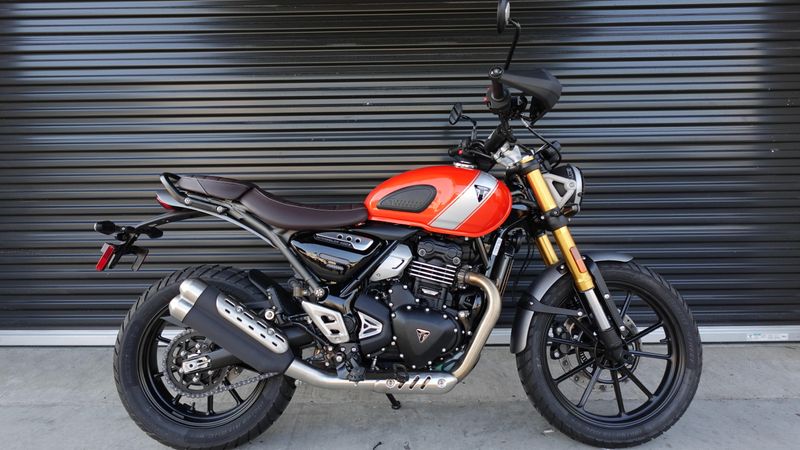 New 2026 Triumph Scrambler 400 X 