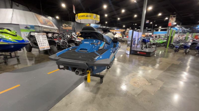 2025 Yamaha FX LIMITED SVHO  in a DEEPWATER BLUE exterior color. Del Amo Motorsports of Redondo Beach (424) 390-7811 delamomotorsports.com 