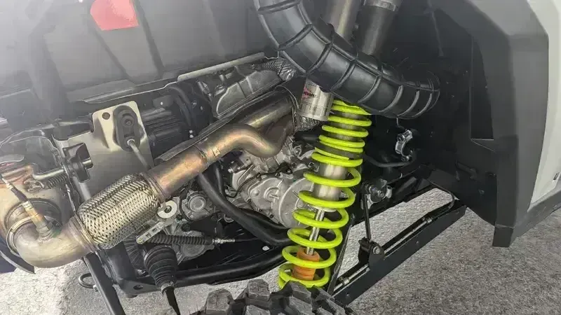 NEW 2025 POLARIS RZR XP 4 1000 ULTIMATE STORM GRAY Image 9