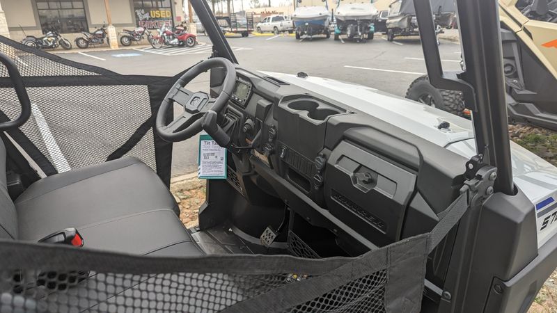 2023 POLARIS RANGER SP 570 PREMIUM  GHOST GRAY in a GRAY exterior color. Family PowerSports (877) 886-1997 familypowersports.com 