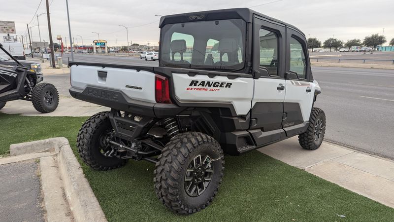 2025 Polaris RANGER CREW XD 1500 NORTHSTAR EDITION ULTIMATE GHOST WHITE METALLIC SMOKEImage 4