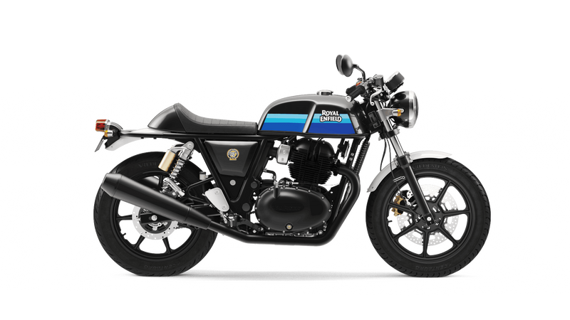 New 2024 Royal Enfield Continental GT 650 Slipstream Blue Image 1
