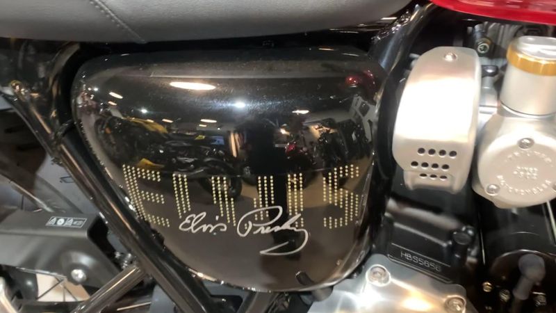 New 2025 Triumph BONNEVILLE T120 ELVIS EDITION Image 2