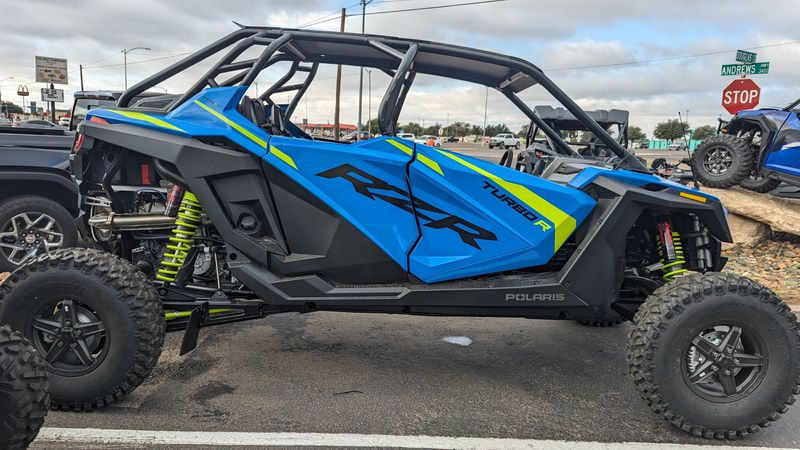 2024 Polaris RZR TURBO R 4 ULTIMATE VELOCITY BLUEImage 4