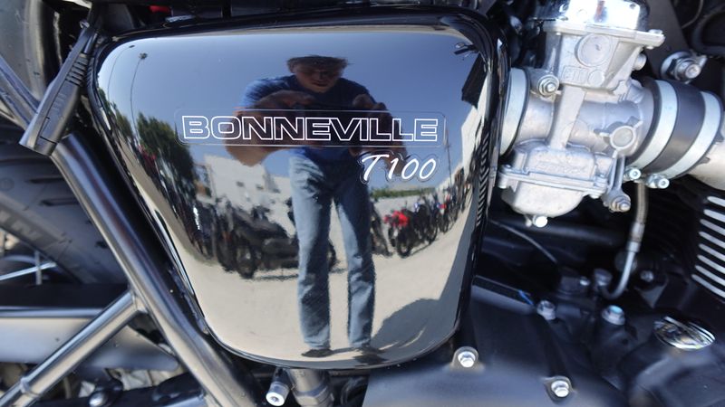 Used 2014 Triumph Bonneville T100 Black A3 