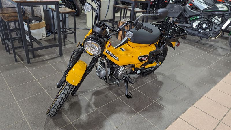 2024 Honda TRAIL 125 TURMERIC YELLOWImage 4