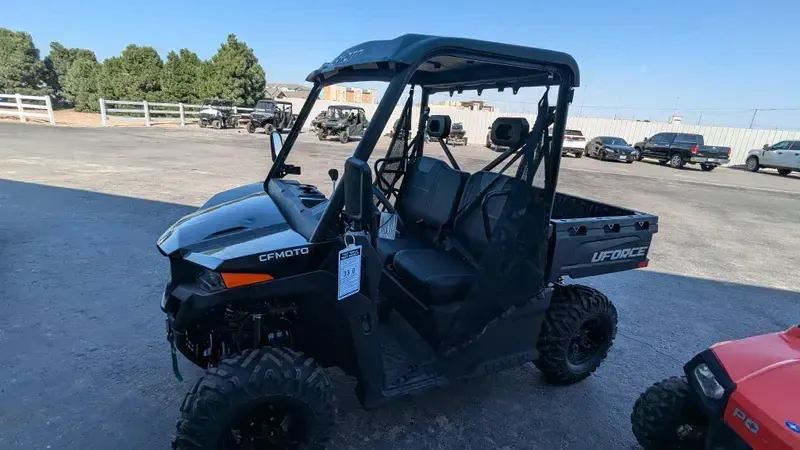 2025 CFMOTO UFORCE 600 in a NEBULA BLACK exterior color. Family PowerSports (877) 886-1997 familypowersports.com 