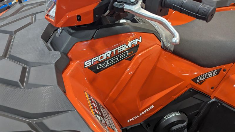 2025 Polaris SPORTSMAN 450 HO UTILITY ORANGE RUSTImage 4