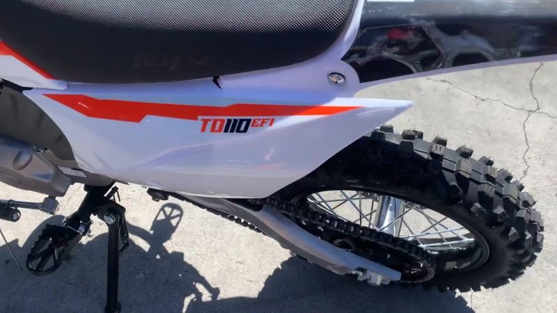 New 2025 Kayo TD110EFI Image 5