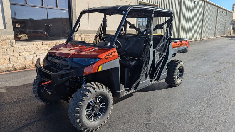 2025 Polaris RANGER CREW XP 1000 PREMIUM ORANGE RUSTImage 2