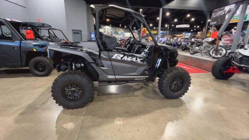 2025 Yamaha WOLVERINE RMAX2 1000 XT-R  in a MATTE GREY/METALLIC BLACK exterior color. Del Amo Motorsports of Redondo Beach (424) 390-7811 delamomotorsports.com 