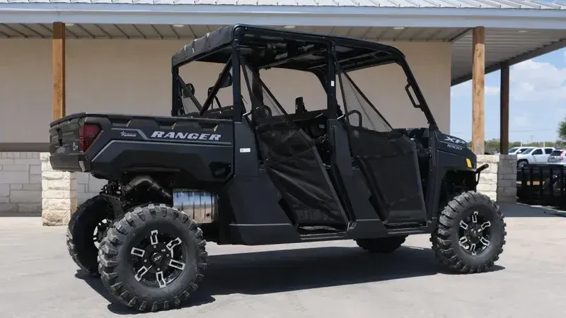 2025 Polaris RANGER CREW XP 1000 TEXAS EDITION BLACK CRYSTALImage 4