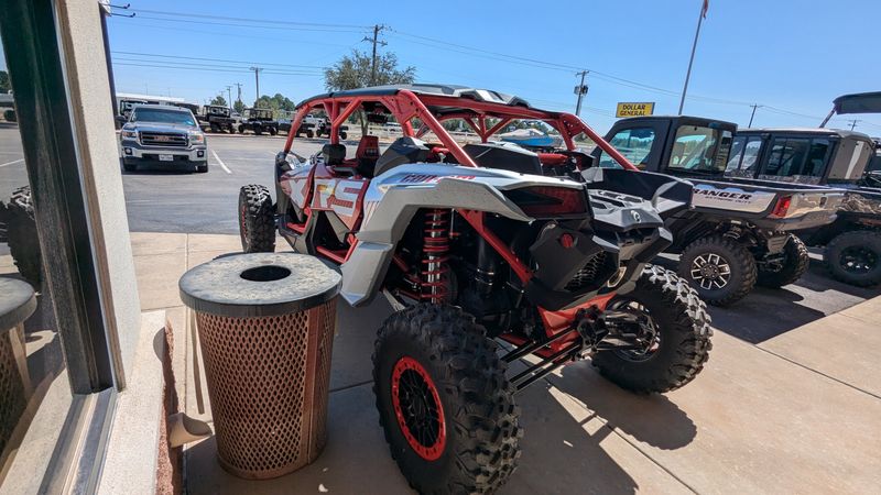 2025 Can-Am MAVERICK MAX XRS 72 TURBO RR FIERY RED AND HYPER SILVERImage 14