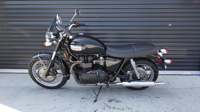 Used 2008 Triumph Bonneville Black Engine Base 