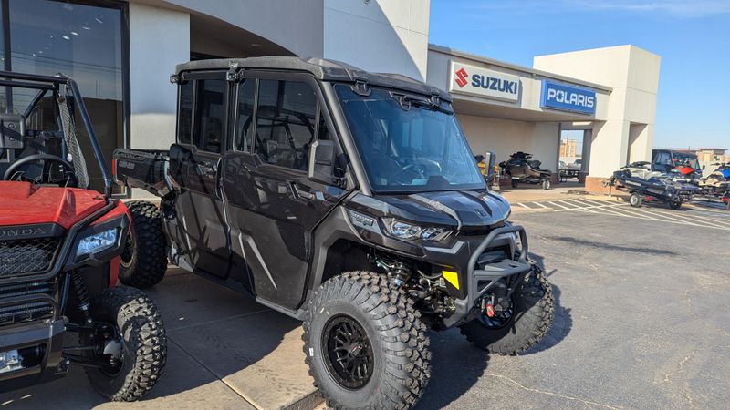 2025 Can-Am DEFENDER MAX LONE STAR CAB HD10 STEALTH BLACKImage 1