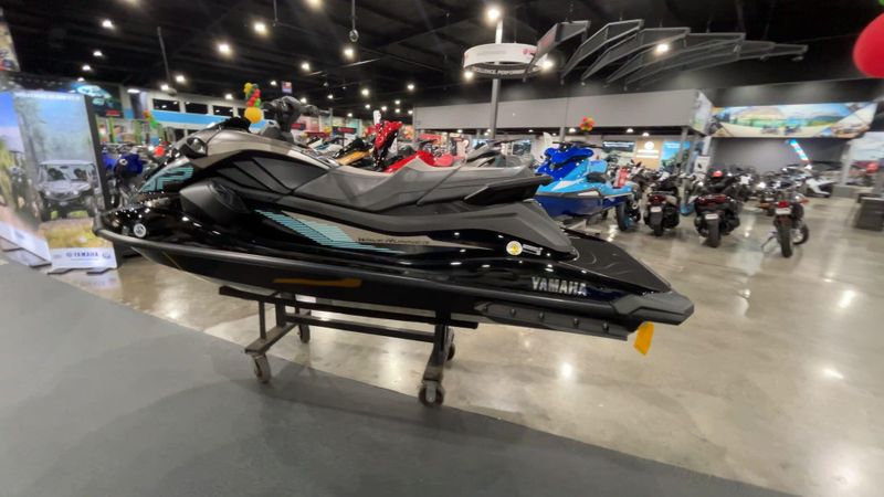 2025 Yamaha GP SVHO W/AUDIO  in a BLACK exterior color. Del Amo Motorsports of Redondo Beach (424) 390-7811 delamomotorsports.com 
