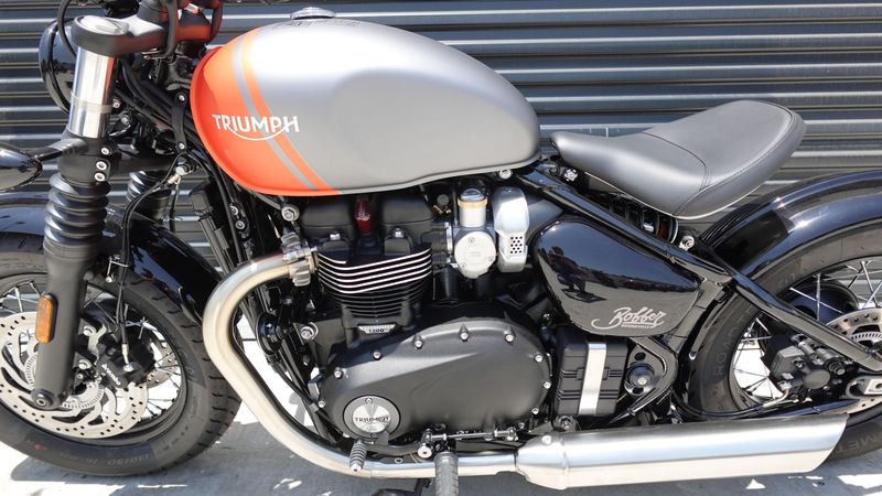New 2025 Triumph Bonneville Bobber Euro 5a Base 