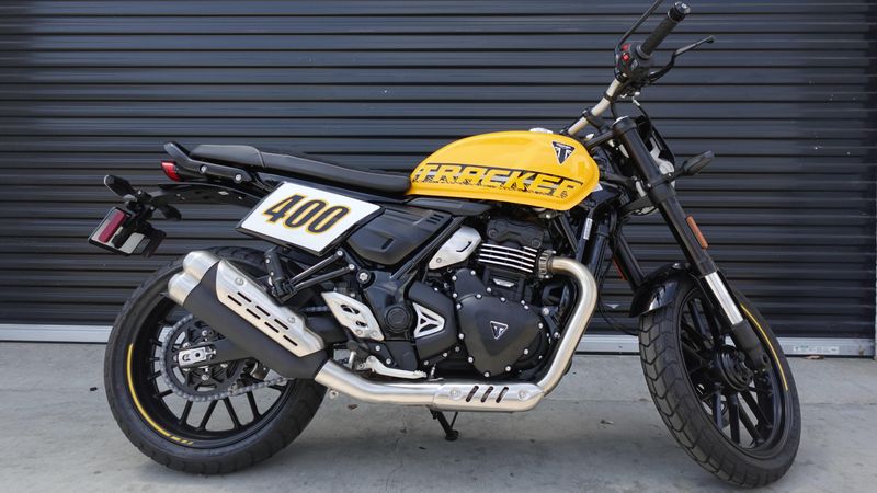 New 2027 Triumph Street Tracker 400 