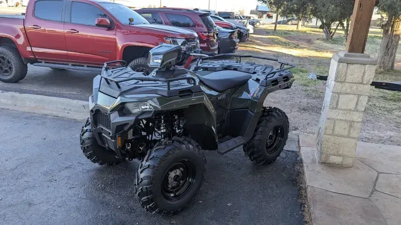 2024 Polaris SPORTSMAN 450 HO EPS SAGE GREENImage 2