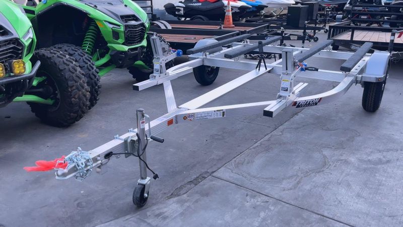 New 2026 Triton ELITE WCII PWC TRAILER W&sol; ALUMINUM WHEELS AND SPARE 13 TIRE Image 6