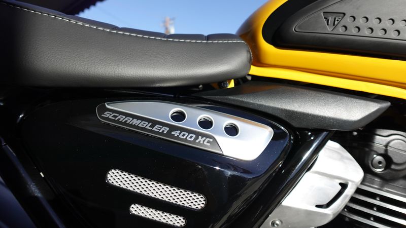 New 2026 Triumph Scrambler 400 XC 