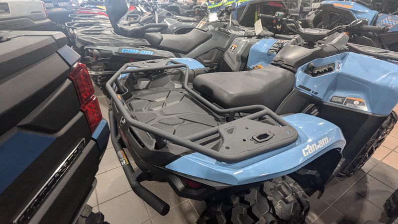 2025 CAN-AM OUTLANDER XT 700 SCANDI BLUE in a SCANDI BLUE exterior color. Family PowerSports (877) 886-1997 familypowersports.com 