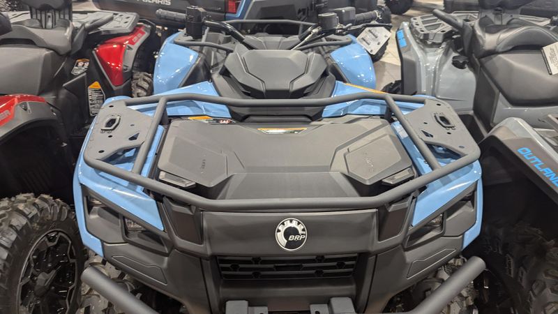 2025 CAN-AM OUTLANDER XT 700 SCANDI BLUE in a SCANDI BLUE exterior color. Family PowerSports (877) 886-1997 familypowersports.com 