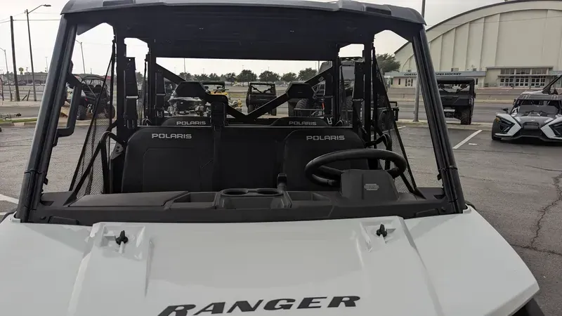 2025 Polaris RANGER CREW 1000 PREMIUM WHITE LIGHTNINGImage 8