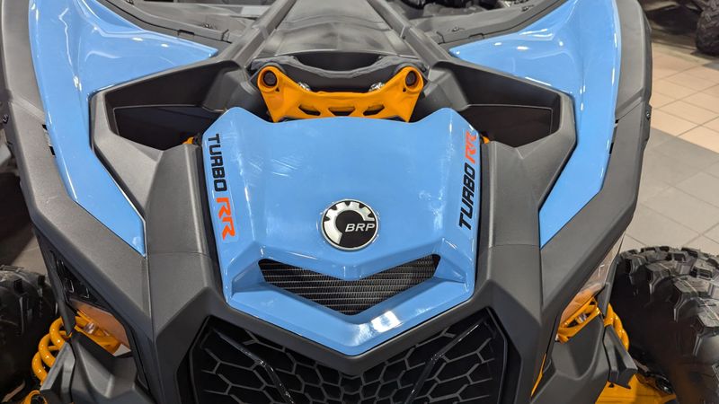 2025 Can-Am MAVERICK MAX RS 72 TURBO RR SCANDI BLUE AND ORANGE CRUSHImage 6