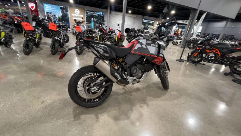 2024 Ducati Desertx  in a R22 LIVERY exterior color. Del Amo Motorsports of Redondo Beach (424) 390-7811 delamomotorsports.com 