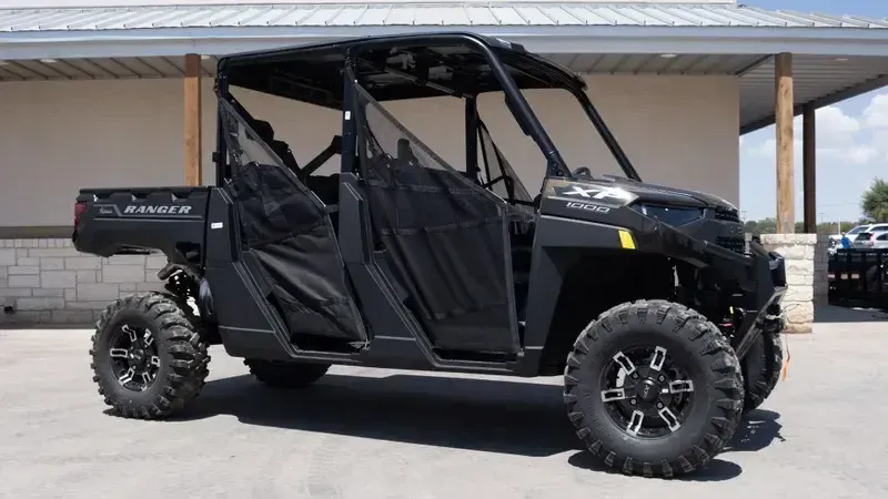 2025 Polaris RANGER CREW XP 1000 TEXAS EDITION BLACK CRYSTALImage 5