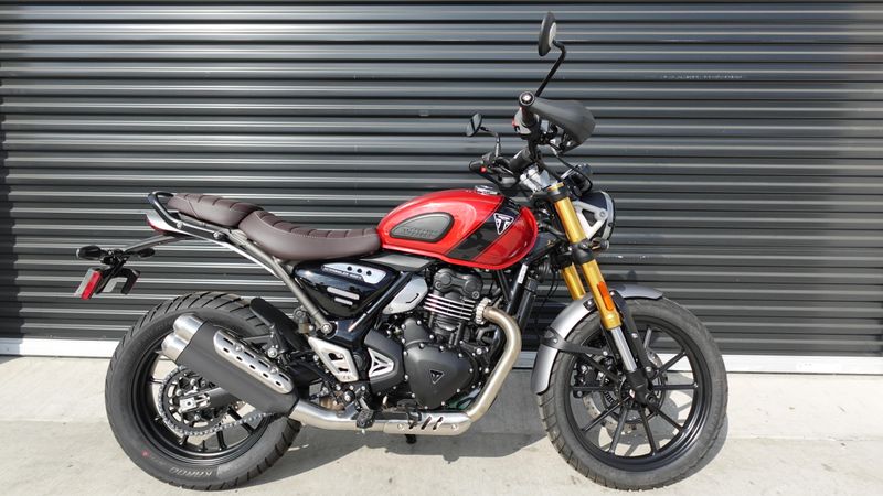 New 2025 Triumph Scrambler 400 X 