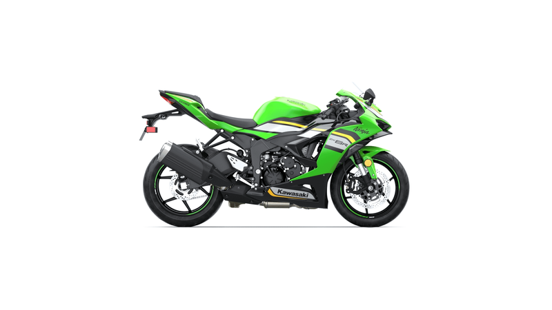 2025 Kawasaki NINJA ZX6R ABS PEARL ROBOTIC WHITEImage 15