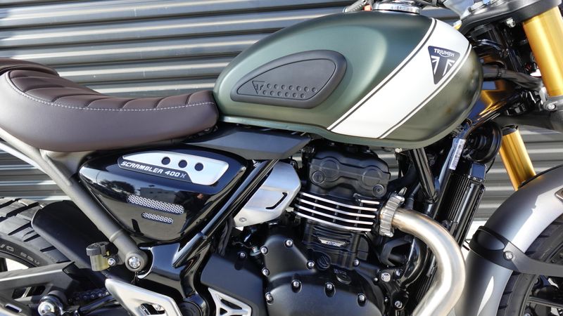 New 2025 Triumph Scrambler 400 X Base 