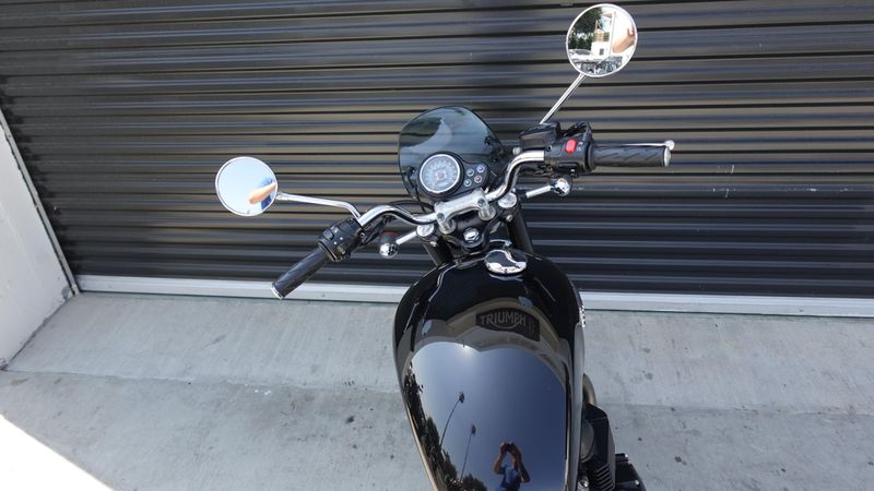 Used 2008 Triumph Bonneville Black Engine Base 