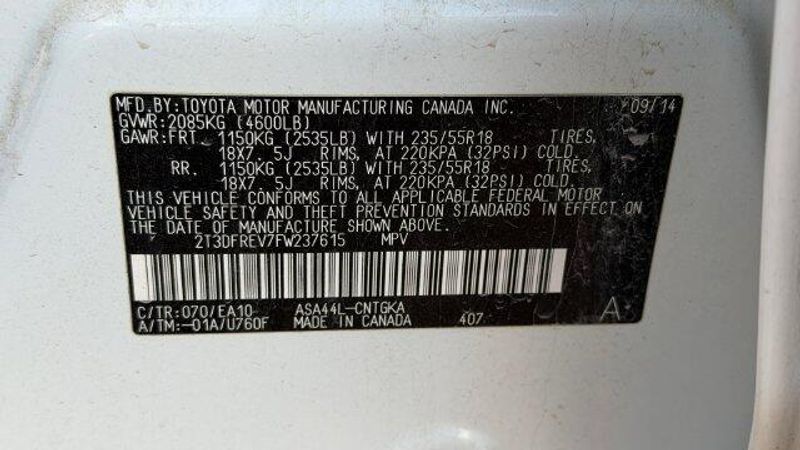 Used 2015 Toyota RAV4 LimitedImage 13